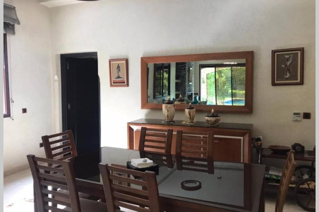 Magnifique Villa Avec Piscine Chauffee Que Pour Famille Marrákes Kültér fotó