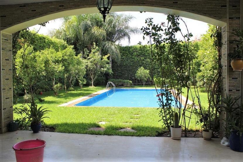Magnifique Villa Avec Piscine Chauffee Que Pour Famille Marrákes Kültér fotó