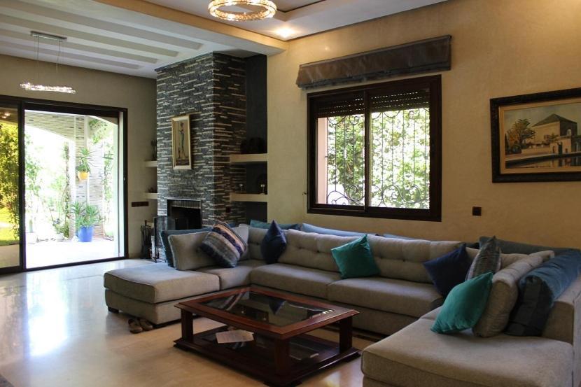 Magnifique Villa Avec Piscine Chauffee Que Pour Famille Marrákes Kültér fotó