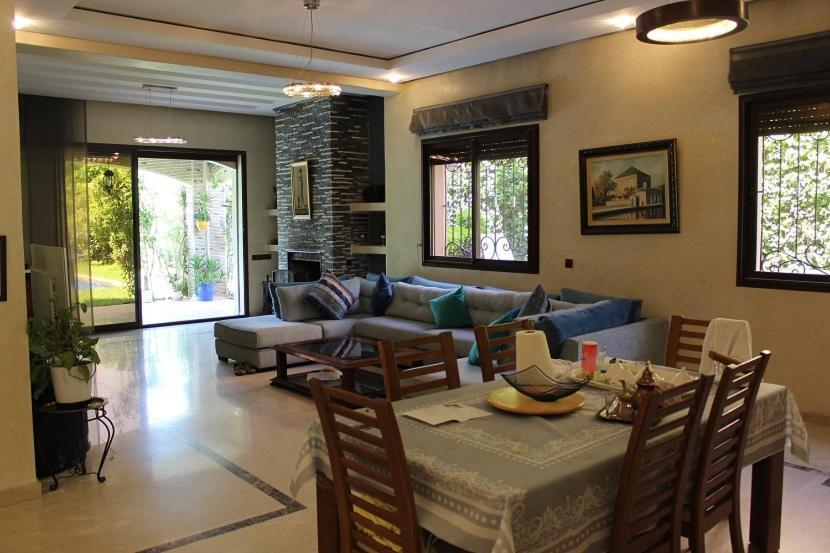 Magnifique Villa Avec Piscine Chauffee Que Pour Famille Marrákes Kültér fotó